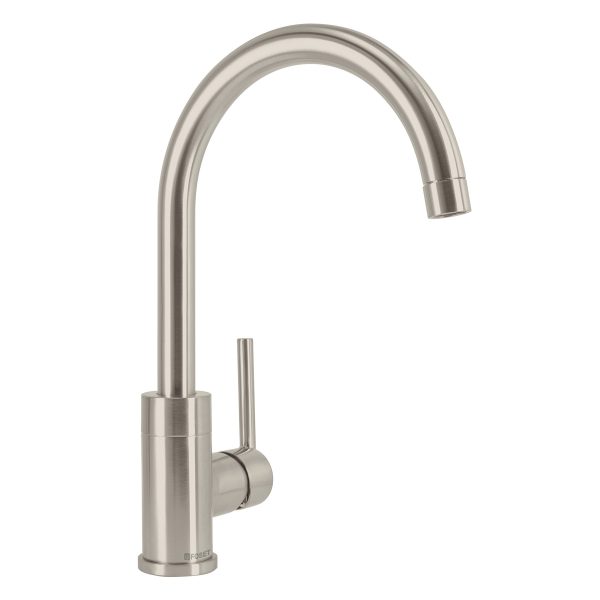 49921 - Monomando satín cuello alto para fregadero, Foset Element