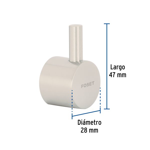 46448 - Maneral repuesto para salida chica de ELF-84, satín, Foset