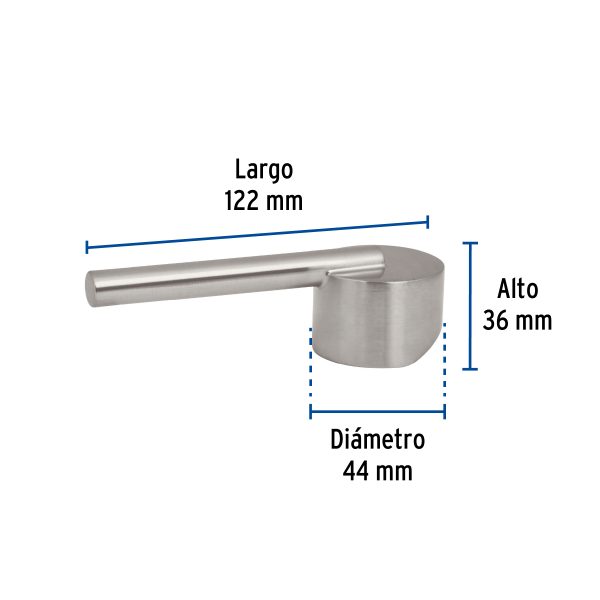 45257 - Maneral de palanca para monomando de lavabo, satín, Element