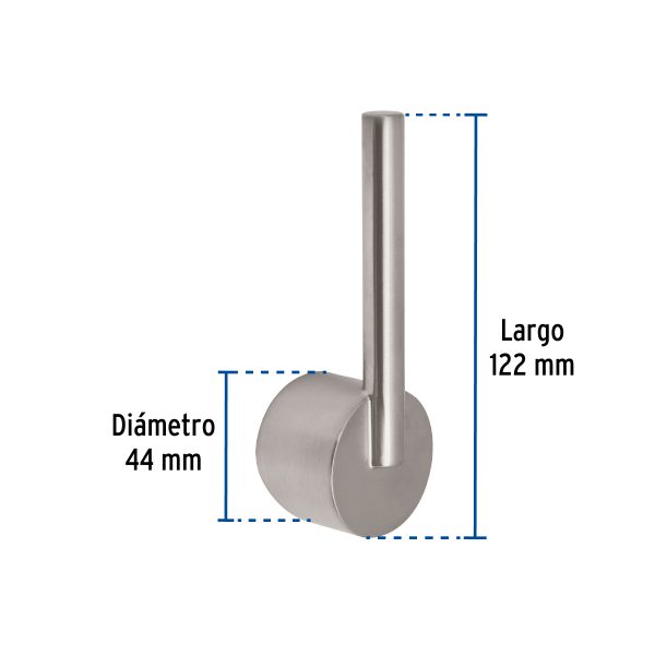 45258 - Maneral de palanca p/monomando de fregadero, satín, Element