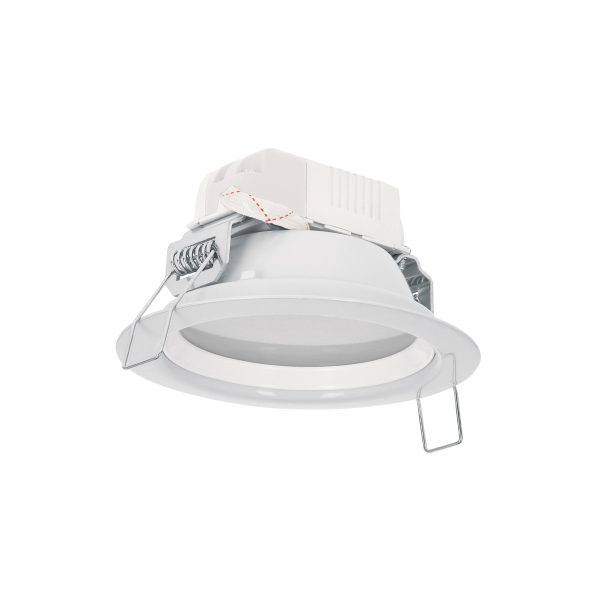 48346 - Luminario LED empotrado redondo de 5 W, luz de día, Volteck