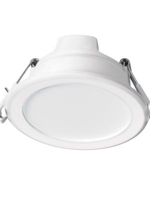 25086 - Luminario LED empotrable 5 W redondo, luz de día, Basic