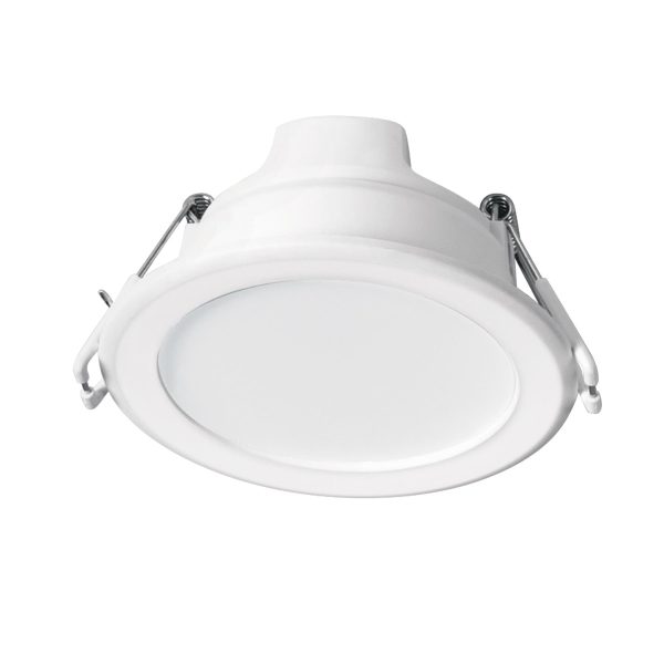 25086 - Luminario LED empotrable 5 W redondo, luz de día, Basic