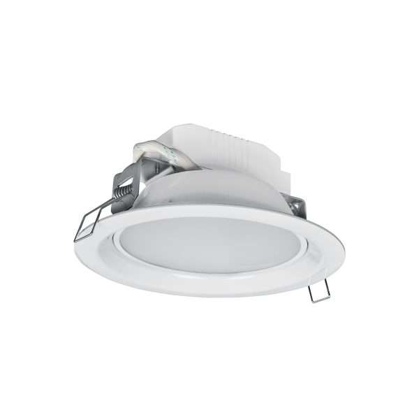 48347 - Luminario LED empotrado redondo de 6 W, luz de día, Volteck