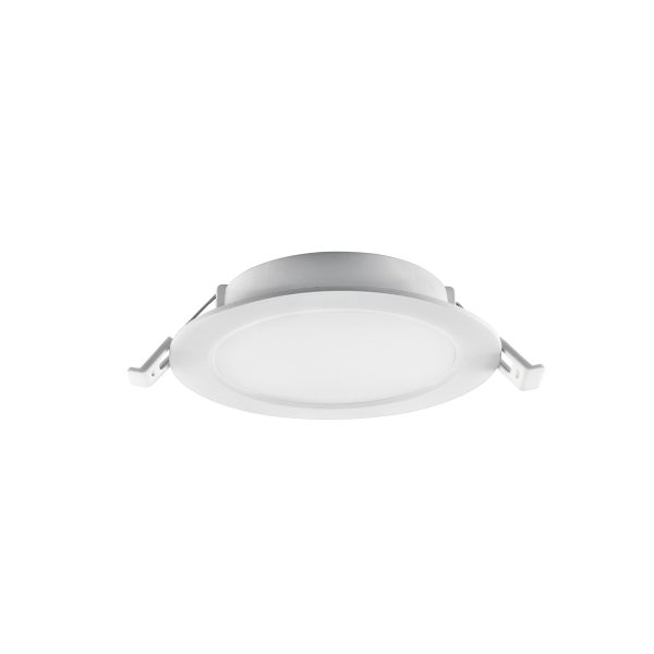 25087 - Luminario LED empotrable 7 W redondo, luz de día, Basic