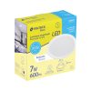 25087 - Luminario LED empotrable 7 W redondo, luz de día, Basic