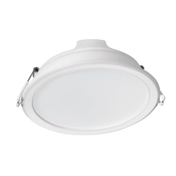 25088 - Luminario LED empotrable 12 W redondo, luz de día, Basic