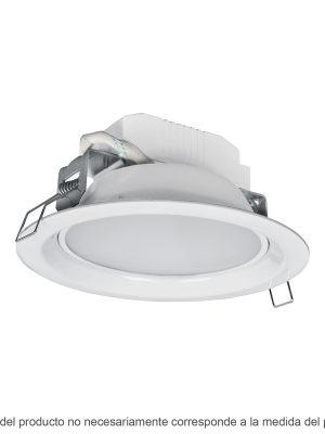 EMP-102LC.jpg 48096 - Luminario LED empotrado redondo de 12 W, luz cálida, Volteck