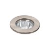 46614 - Luminario redondo satín spot fijo, lámpara no incluida