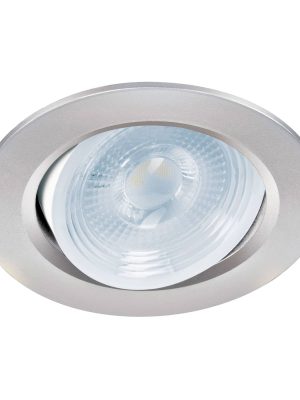 46946 - Luminario de LED 5 W empotrar redondo cromo spot dirigible