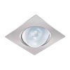 46949 - Luminario de LED 5 W empotrar cuadrado cromo spot dirigible
