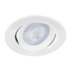 46944 - Luminario de LED 5 W empotrar redondo blanco spot dirigible