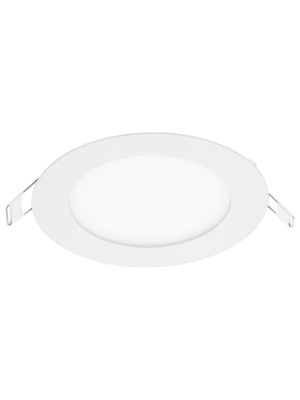 48546 - Luminario ultradelgado redondo p/empotrar 6W, luz de día
