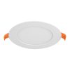 47409 - Luminario ultra delgado LED 6 W empotrar redondo luz cálida