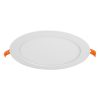 47410 - Luminario ultra delgado LED 12 W empotrar redondo luz cálida