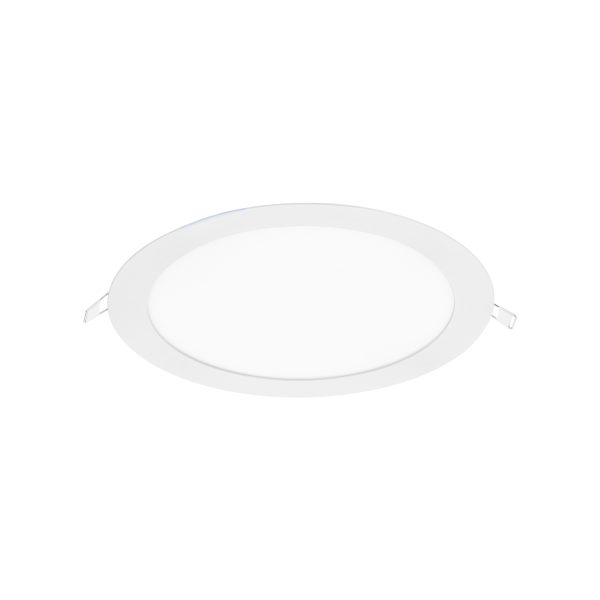 48548 - Luminario ultradelgado redondo p/empotrar 18W, luz de día
