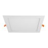 47408 - Luminario ultra delgado LED 18W empotrar cuadrado luz cálida