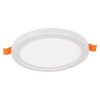 47797 - Luminario de LED para empotrar 8 W, ajustable, luz de día