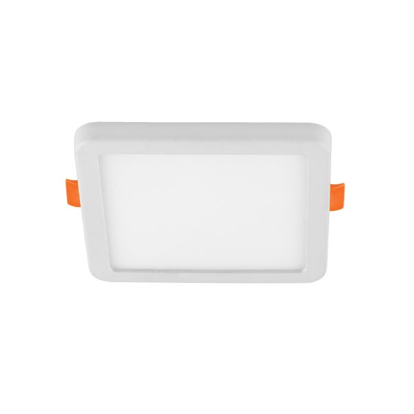 45669 - Luminario LED empotrable ajustable 6 W, cuadrado, luz de día