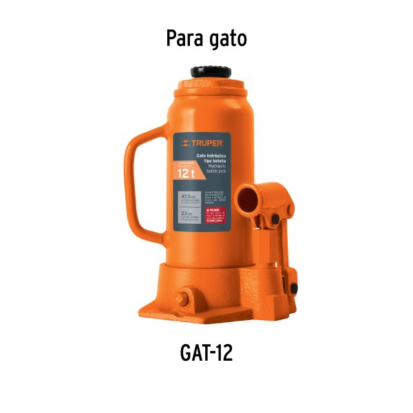 14842 - Empaques para gato hidráulico de botella de 12 Ton, Truper