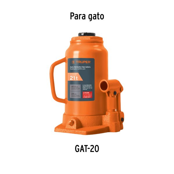 14846 - Empaques para gato hidráulico de botella de 20 Ton, Truper