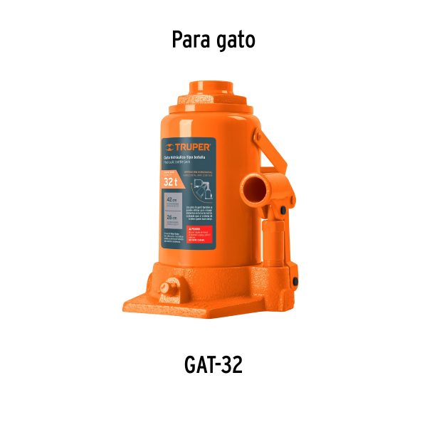 14848 - Empaques para gato hidráulico de botella de 32 Ton, Truper