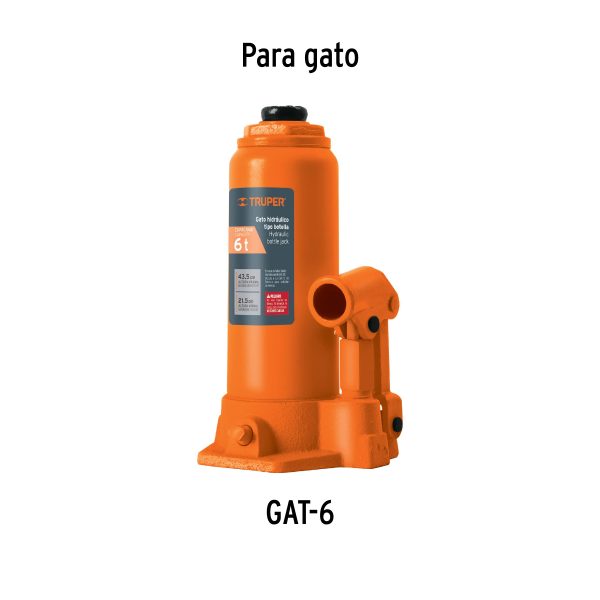 14815 - Empaques para gato hidráulico de botella de 6 Ton, Truper
