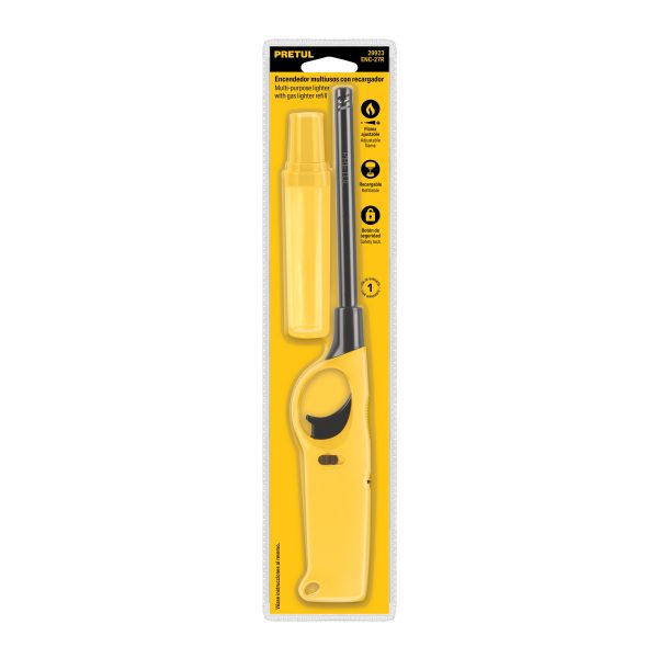 29923 - Encendedor para cocina, 27 cm, con recargador, Pretul