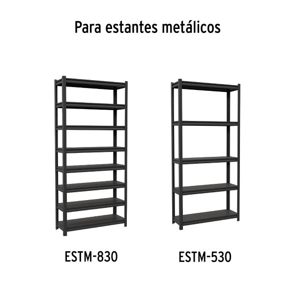 ENT-30D1.jpg 58002 - Repisa metálica de 30x85 para ESTM-530 y ESTM-830, TRUPER