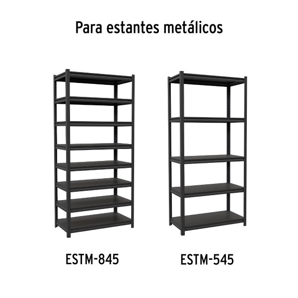 58005 - Repisa metálica de 45x85 para ESTM-545 y ESTM-845, TRUPER