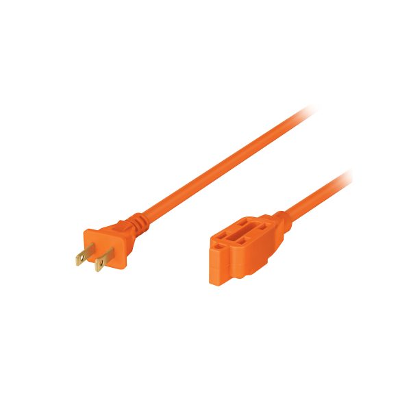 48047 - Extensión eléctrica de uso rudo 12 m 2x16 AWG, Volteck