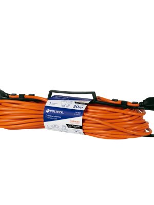 40192 - Extensión eléctrica uso rudo 30 m 2x16 AWG para 1 clavija