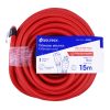 46555 - Extensión reforzada aterrizada 15 m 3x12 AWG, Volteck