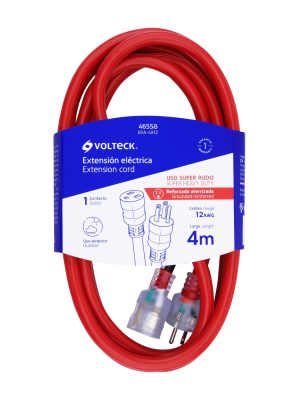 ERA-4X12E1.jpg 46558 - Extensión reforzada aterrizada 4 m calibre 12, Volteck