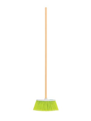 ES-200C.jpg 57054 - Escoba mediana tipo cepillo, cerdas de PVC, bastón de madera