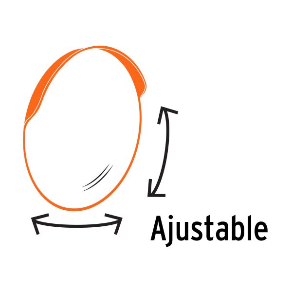 101608 - Espejo convexo de 45 cm, Truper