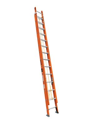 ESE-228FV.jpg 100229 - Escalera de extensión, tipo II, 28 peldaños, fibra de vidrio