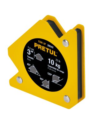 28242 - Escuadra magnética 3' para soldar, capacidad 10 kg, PRETUL