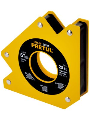 ESM-5P.jpg 28244 - Escuadra magnética 5' para soldar, capacidad 25 kg, PRETUL