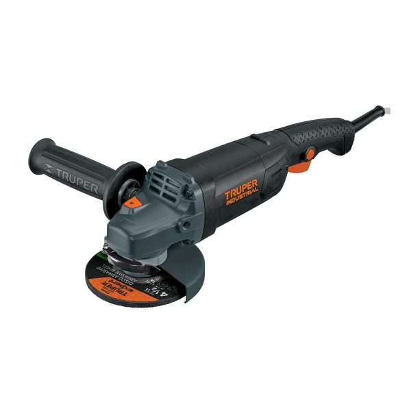 12873 - Esmeriladora angular 4-1/2', 1250W, TRUPER INDUSTRIAL