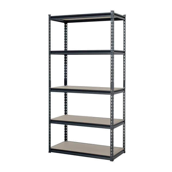 29023 - Estante metálico 5 repisas MDP cap. 60 Kg,180x45x90, PRETUL