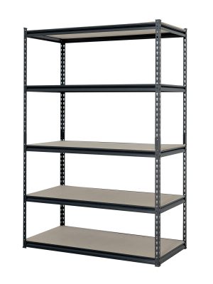 ESME-602.jpg 29024 - Estante metálico 5 repisas MDP cap. 60 Kg,180x60x120, PRETUL