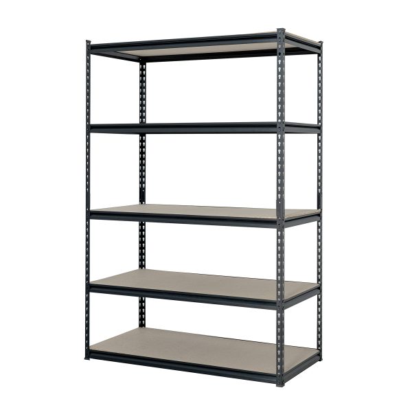 29024 - Estante metálico 5 repisas MDP cap. 60 Kg,180x60x120, PRETUL