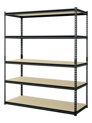 ESME-603.jpg 29938 - Estante metálico 5 repisas MDP cap. 60 Kg 183x61x152, PRETUL