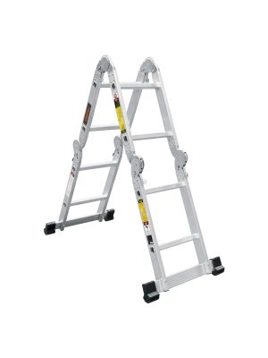 101905 - Escalera multiposición 8 peldaños, Tipo I, Truper