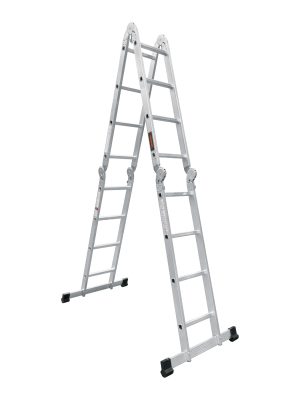 101906 - Escalera multiposición 16 peldaños, Tipo I, Truper