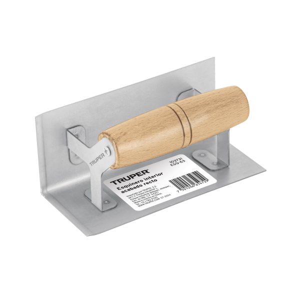 103731 - Esquinero interior, para acabado recto, Truper