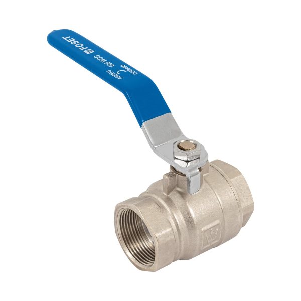 49478 - Válvula de esfera, de latón, roscable, 1-1/4', alta presión