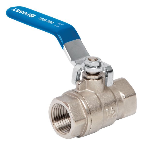 49475 - Válvula de esfera, de latón, roscable, 1/2', alta presión