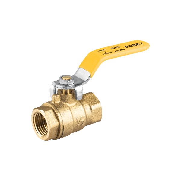 45297 - Válvula de esfera para gas, roscable, 1/2', alta presión